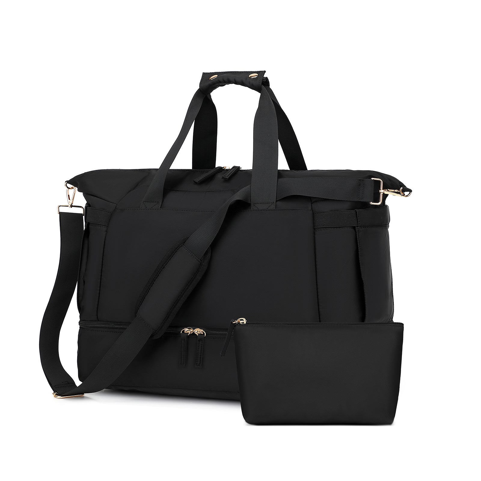 Gym Bag for Women – Travel Duffel Bag with USB Port & Wet Pocket