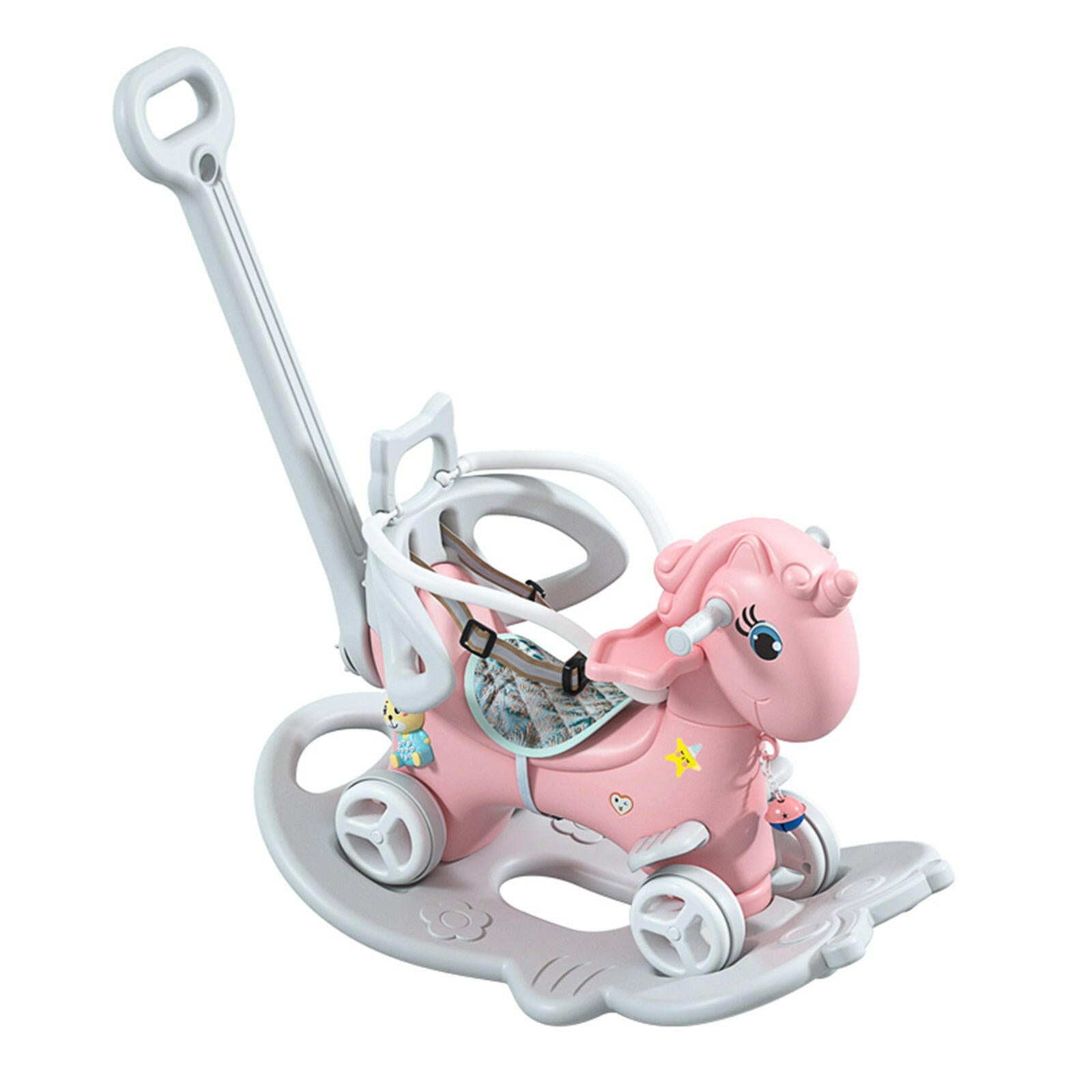 4-in-1 Baby Rocking Horse & Balance Bike