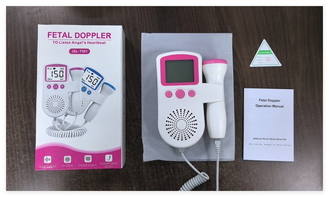 Fetal Heart Rate Monitor – Home Pregnancy Baby Heart Rate Detector